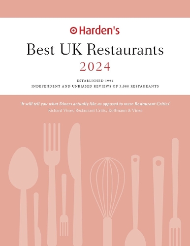 Бумажная книга «Harden's Best UK Restaurants 2024», автор Питер Харден - фото №1