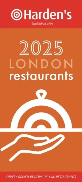 Паперова книга «Harden’s London Restaurants 2025», автор Пітер Гарден - фото №1