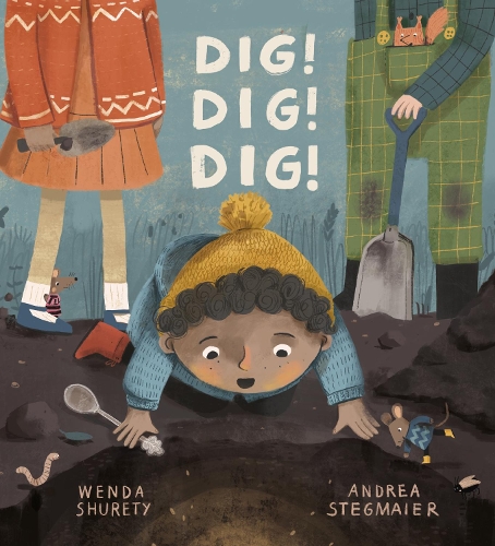 Паперова книга «Dig! Dig! Dig!», автор Венда Шуреті - фото №1