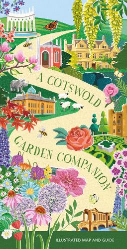 Бумажная книга «A Cotswold Garden Companion: An Illustrated Map and Guide», автор Наташа Гудфеллоу - фото №1