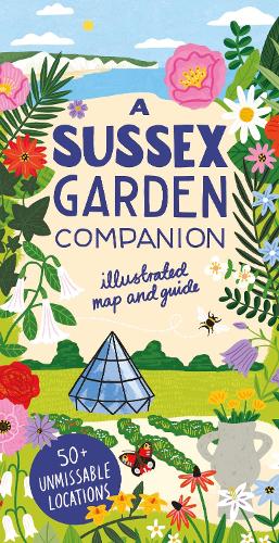 Бумажная книга «A Sussex Garden Companion: Illustrated Map and Guide», автор Наташа Гудфеллоу - фото №1