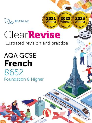 Бумажная книга «ClearRevise AQA GCSE French 8652: Foundation and Higher», автор PG Online Ltd - фото №1