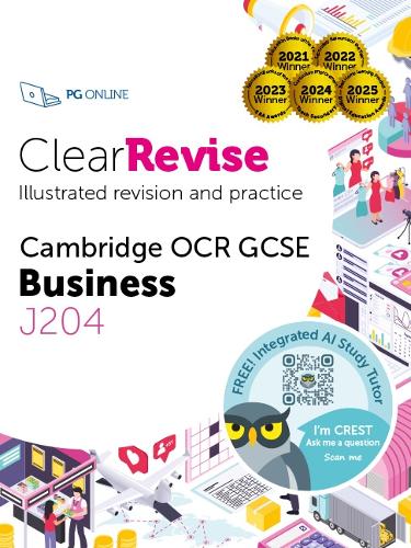 Паперова книга «ClearRevise OCR Business J204», автор PG Online Ltd - фото №1