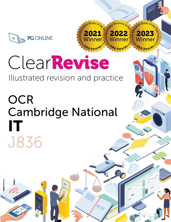 Бумажная книга «ClearRevise. Illustrated Revision and Practice. OCR Cambridge National IT J836» - фото №1