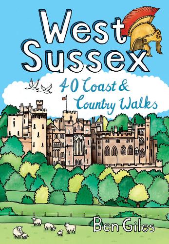 Бумажная книга «West Sussex: 40 Coast & Country Walks», автор Бен Джайлс - фото №1