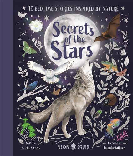 Паперова книга «Secrets of the Stars: 15 Bedtime Stories Inspired by Nature», автор Алісія Клепейс - фото №1