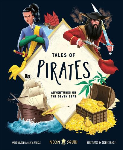 Бумажная книга «Tales of Pirates: Adventures on the Seven Seas», авторов Кэти Нельсон, Оливия Мейкл - фото №1