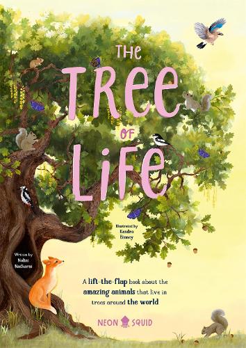 Бумажная книга «The Tree of Life: A lift-the-flap book about the amazing animals that live in trees around the world», автор Налини Надкарни - фото №1