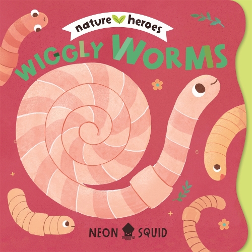 Бумажная книга «Wiggly Worms: An adorable peek-through rhyming board book about insects and nature» - фото №1