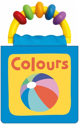 Бумажная книга «Happy Baby Colours: Rattle and Cloth Book», авторов Priddy Books, Роджер Придди - фото №1