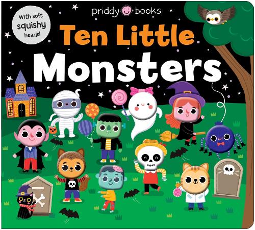 Бумажная книга «Ten Little Monsters (Little Squishies)», автор Priddy Books - фото №1
