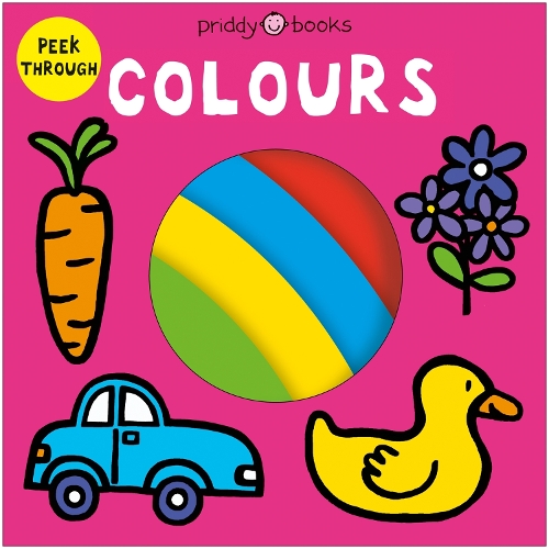 Паперова книга «Peek Through Colours», авторів Priddy Books, Роджер Прідді - фото №1