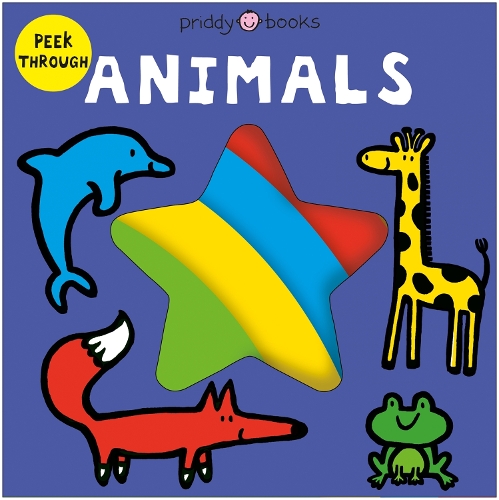 Паперова книга «Peek Through Animals», авторів Priddy Books, Роджер Прідді - фото №1