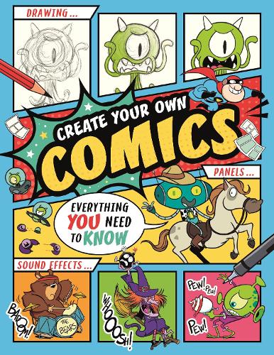 Бумажная книга «Create Your Own Comics: Everything You Need to Know», автор Нед Хартли - фото №1
