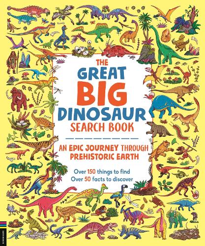 Паперова книга «The Great Big Dinosaur Search Book: An Epic Journey Through Prehistoric Earth» - фото №1