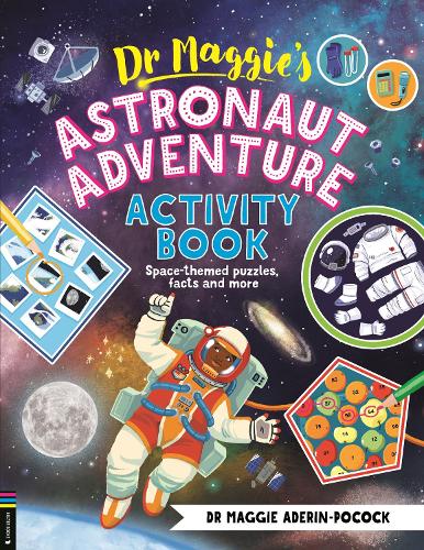 Бумажная книга «Dr Maggie’s Astronaut Adventure Activity Book: Space-themed mazes, maths games and more», автор Мэгги Адерин-Покок - фото №1
