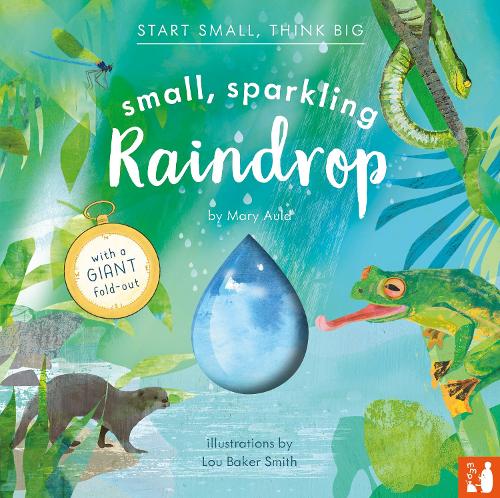 [object Object] «Small, Sparkling Raindrop: A fact-filled picture book about the water cycle with a large fold-out (ages 4-8)», автор Мері Олд - фото №1