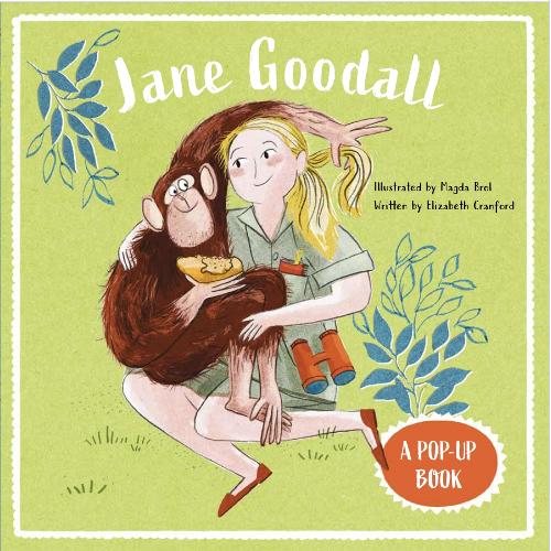 Паперова книга «Jane Goodall: A Pop-Up Book», автор Елізабет Кренфорд - фото №1