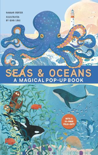 Паперова книга «Seas & Oceans: A Magical Pop-Up Book», автор Ханна Портер - фото №1