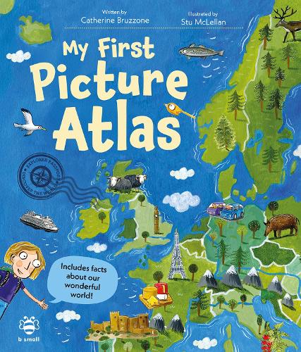 Бумажная книга «My First Picture Atlas: Includes Facts About Our Wonderful World!», автор Кэтрин Бруццоне - фото №1