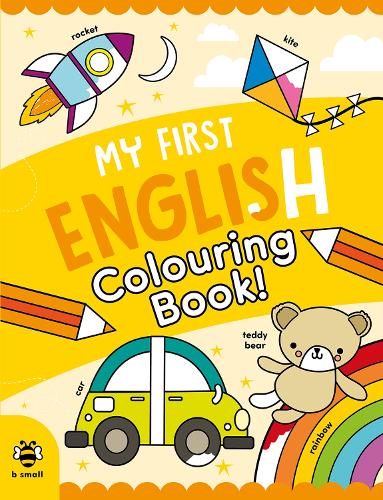 Бумажная книга «My First English Colouring Book», автор Сэм Хатчинсон - фото №1
