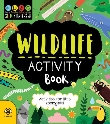 Паперова книга «Wildlife Activity Book: Activities for Little Zoologists», автор Сем Хатчинсон - фото №1
