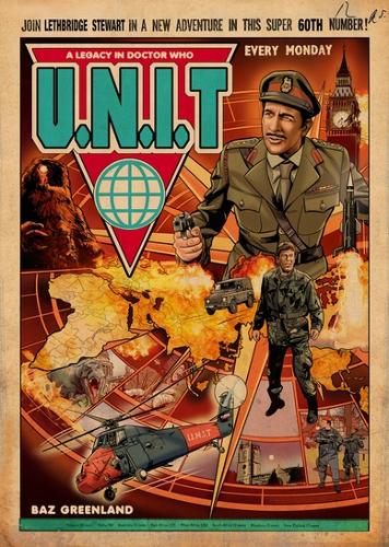 Паперова книга «UNIT: A Legacy In Doctor Who», автор Баз Грінланд - фото №1