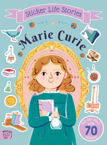 Бумажная книга «Marie Curie: An inspiring sticker story about never giving up», автор Иви Дайе - фото №1