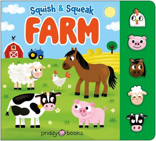 Паперова книга «Squish & Squeak Farm», автор Priddy Books - фото №1
