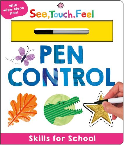 Бумажная книга «Skills for School: Pen Control (See, Touch, Feel): With wipe-clean pen!», автор Priddy Books - фото №1