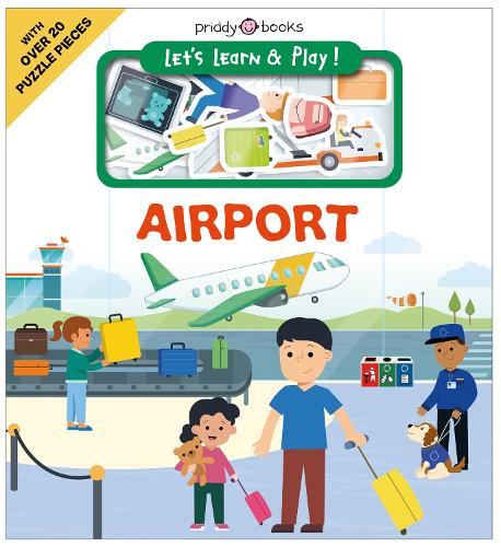 Бумажная книга «Airport: with over 20 puzzle pieces», автор Priddy Books - фото №1