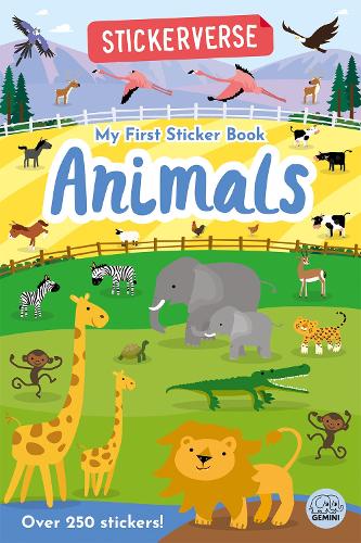 Бумажная книга «Stickerverse - My First Sticker Book Animals», автор Окли Грэм - фото №1