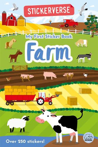 Бумажная книга «Stickerverse - My First Sticker Book Farm», автор Окли Грэм - фото №1