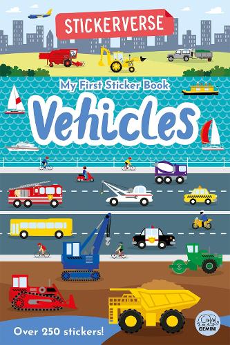 Бумажная книга «Stickerverse - My First Sticker Book Vehicles», автор Окли Грэм - фото №1