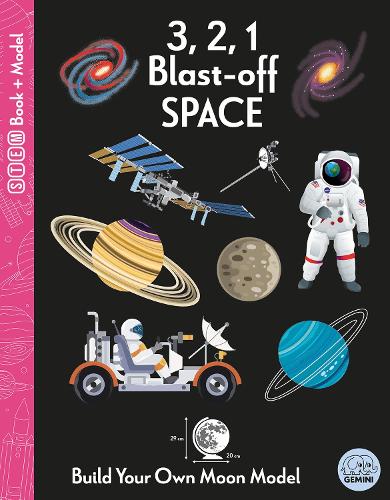 Бумажная книга «3, 2, 1 Blast-off Space», автор Лидия Халлидей - фото №1