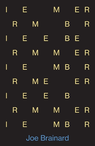 Паперова книга «I Remember», автор Джо Брейнард - фото №1