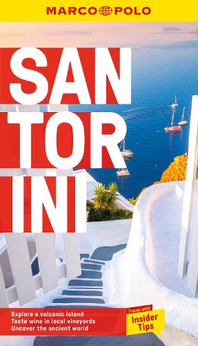 Бумажная книга «Santorini Marco Polo Pocket Travel Guide - with pull out map», автор Марко Поло - фото №1