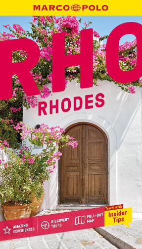 Бумажная книга «Rhodes Marco Polo Pocket Travel Guide - with pull out map», автор Марко Поло - фото №1