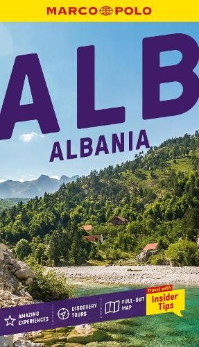 Бумажная книга «Marco Polo Albania Pocket Travel Guide: Pull-out Map | Local Knowledge | Covers: Tirana, Berat, Albanian Riviera, beaches and more», автор Марко Поло - фото №1