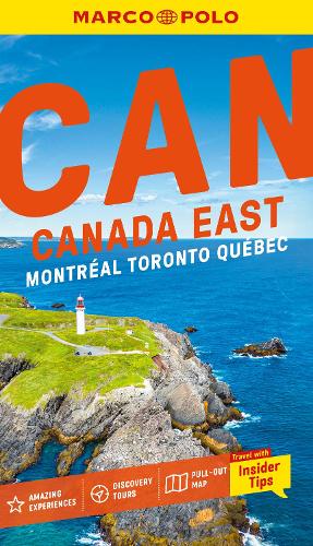 Паперова книга «Marco Polo Canada East Pocket Travel Guide | Pull-out Map | Local Knowledge | Covers: Montreal, Toronto, Quebec and more», автор Марко Поло - фото №1