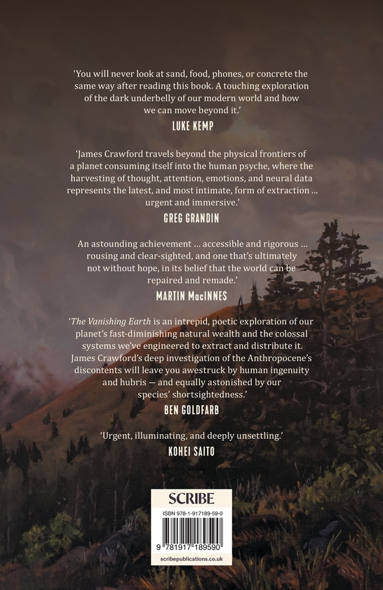 Бумажная книга «The Vanishing Earth: A Journey Through the Last Days of Abundance», автор Джеймс Кроуфорд - фото №1