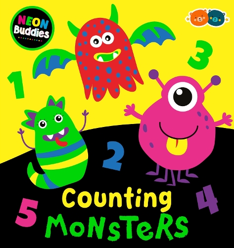 Паперова книга «Neon Buddies - Counting Monsters» - фото №1