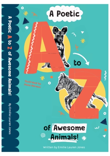 Бумажная книга «A Poetic A-Z of Awesome Animals!» - фото №1