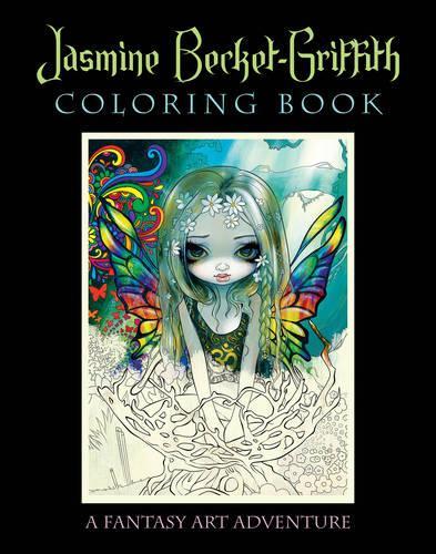 Бумажная книга «Jasmine Becket-Griffith Coloring Book: A Fantasy Art Adventure», автор Жасмин Бекет-Гриффит - фото №1