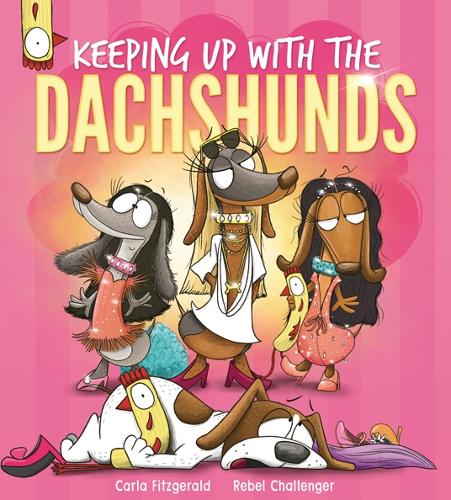 Паперова книга «Keeping up with the Dachshunds», автор Карла Фіцджеральд - фото №1