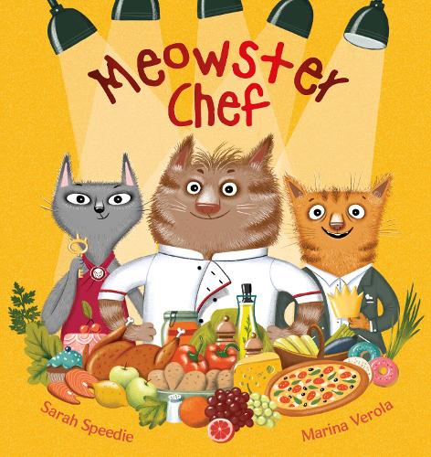 Паперова книга «Meowster Chef», автор Сара Спіді - фото №1
