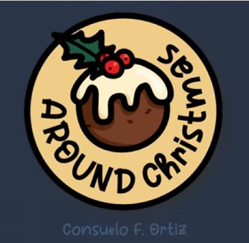 Паперова книга «A Round Christmas», автор Консуело Ф. Ортіз - фото №1