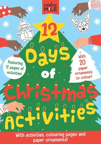 Бумажная книга «12 Days of Christmas Activity Book», автор Creative Mile - фото №1