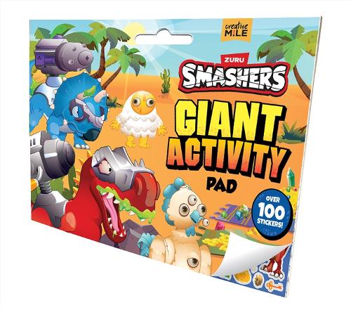 Бумажная книга «Smashers Giant Activity Pad», автор Creative Mile - фото №1