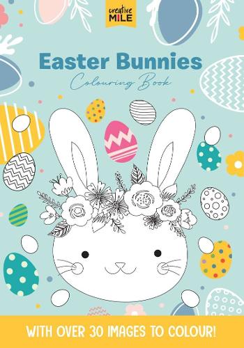Паперова книга «Easter Bunnies Colouring Book», автор Creative Mile - фото №1